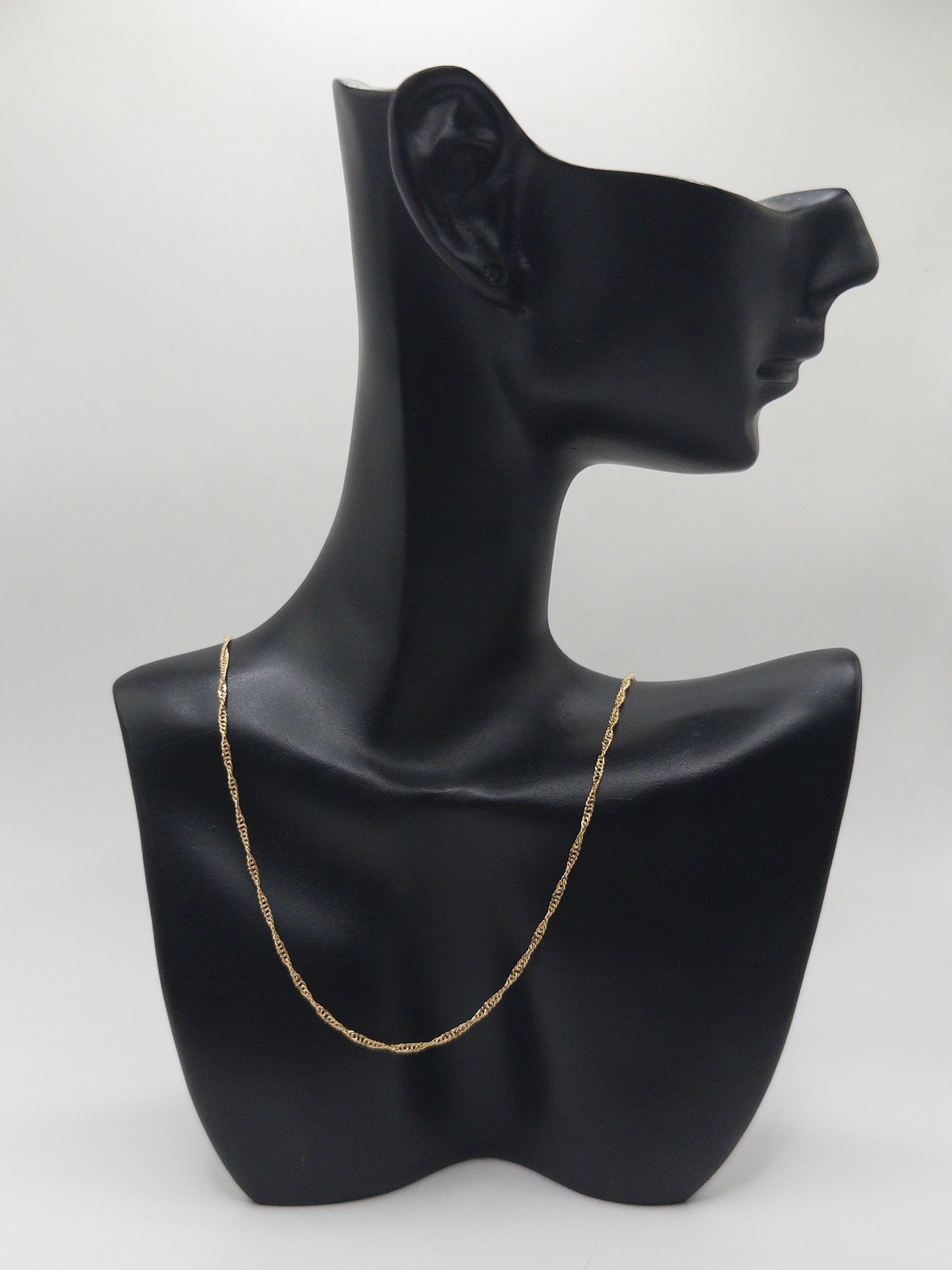 CADENA SINGAPUR 50CM ORO LAMINADO 18K