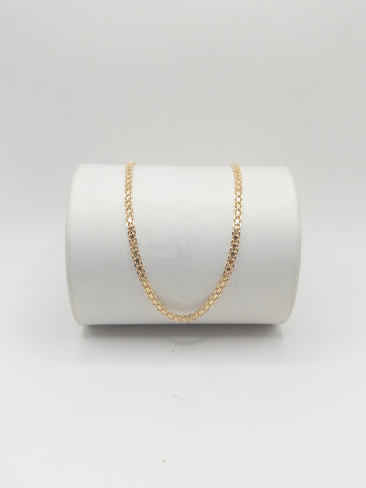 CADENA CHINA 50CM ORO LAMINADO 18K