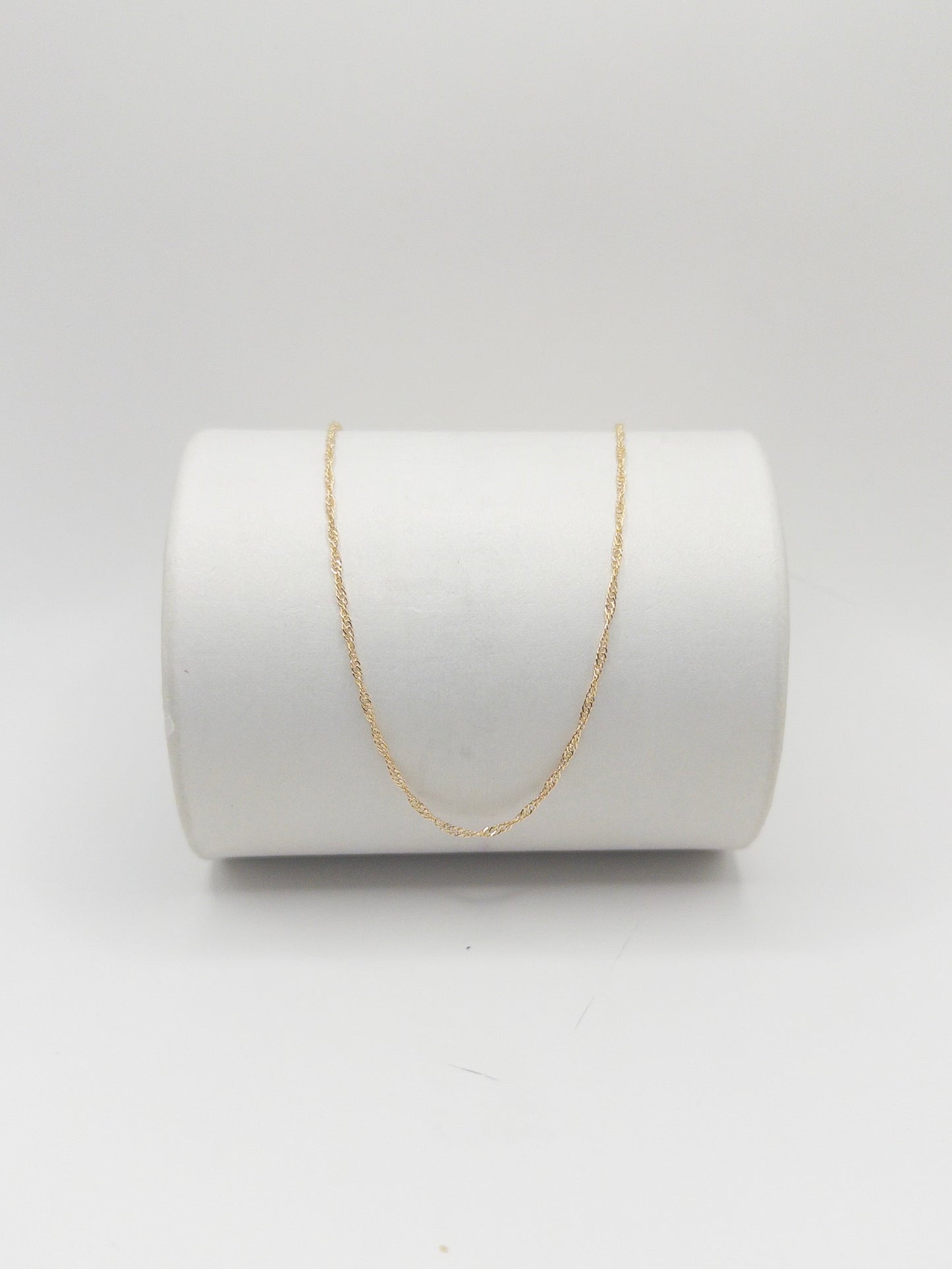 CADENA SINGAPUR 60CM ORO LAMINADO 18K