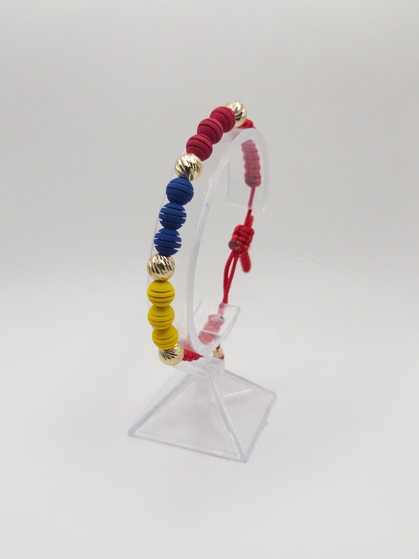 TEJIDA SELECCION COLOMBIA #8 DIAMANTADO ORO LAMINADO 18K