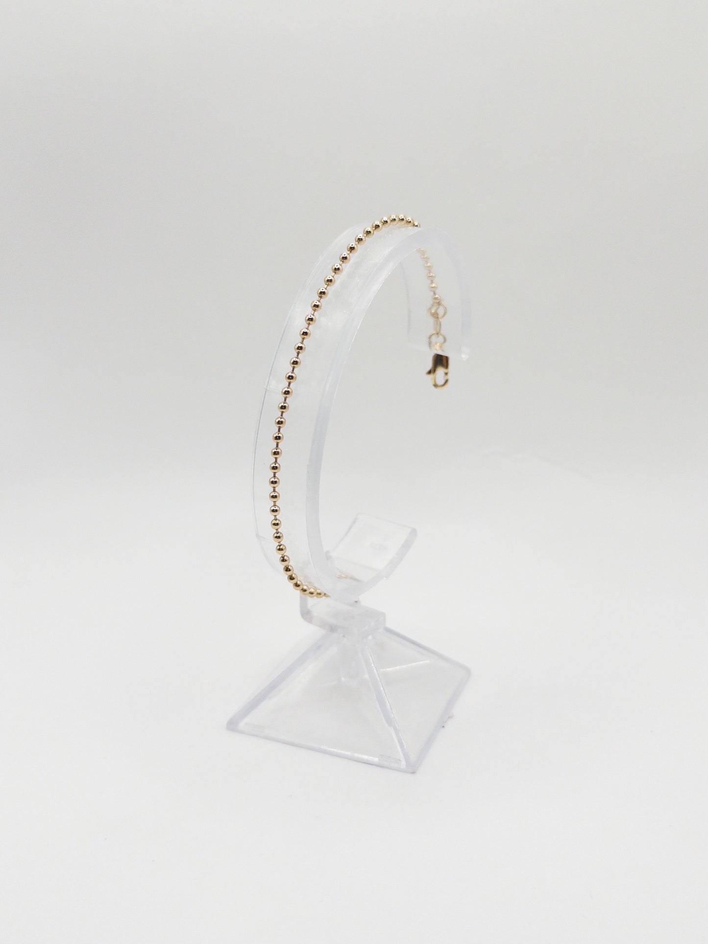 PULSERA MILITAR 18CM ORO LAMINADO 18K