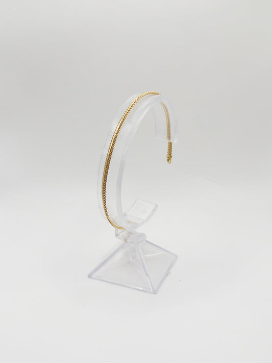 PULSERA SERPIENTE 20CM ORO LAMINADO 18K