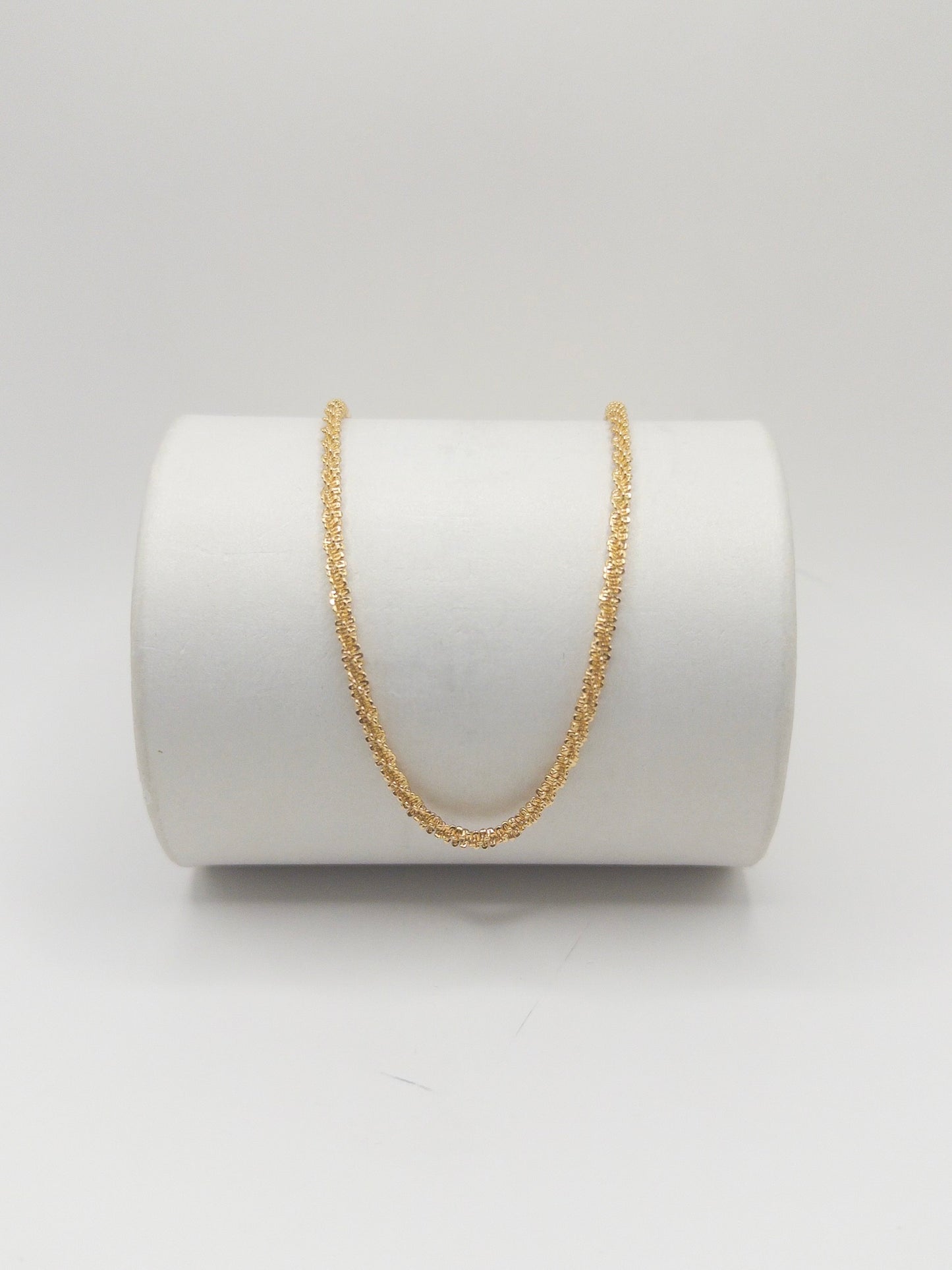 CADENA CORDON BRILLO 60CM ORO LAMINADO 18K