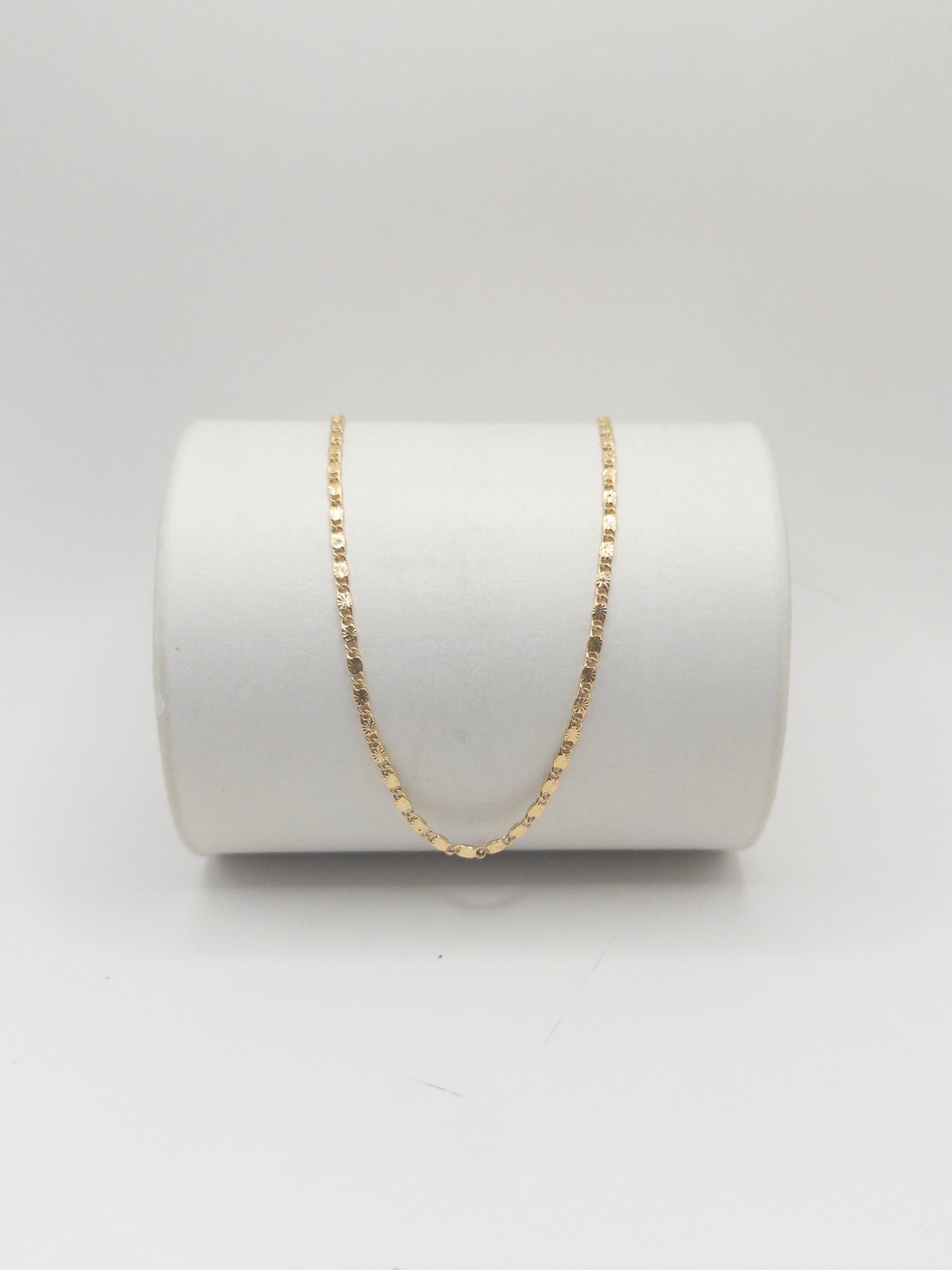 CADENA DESTELLOS 60CM ORO LAMINADO 18K