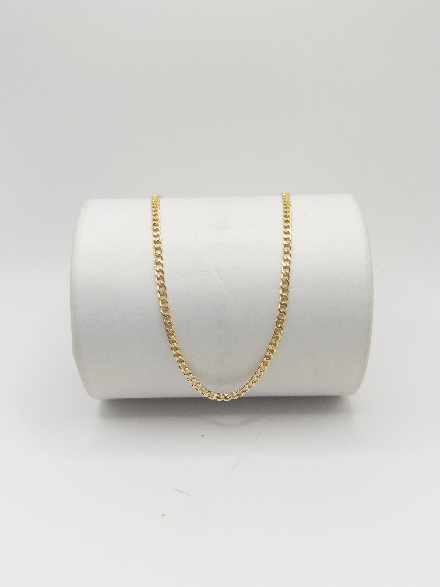 CADENA CUBANA 50CM ORO LAMINADO 18K