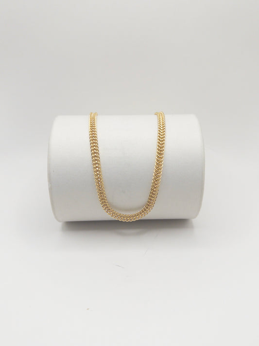 CADENA CHINA PREMIUM 60CM ORO LAMINADO 18K