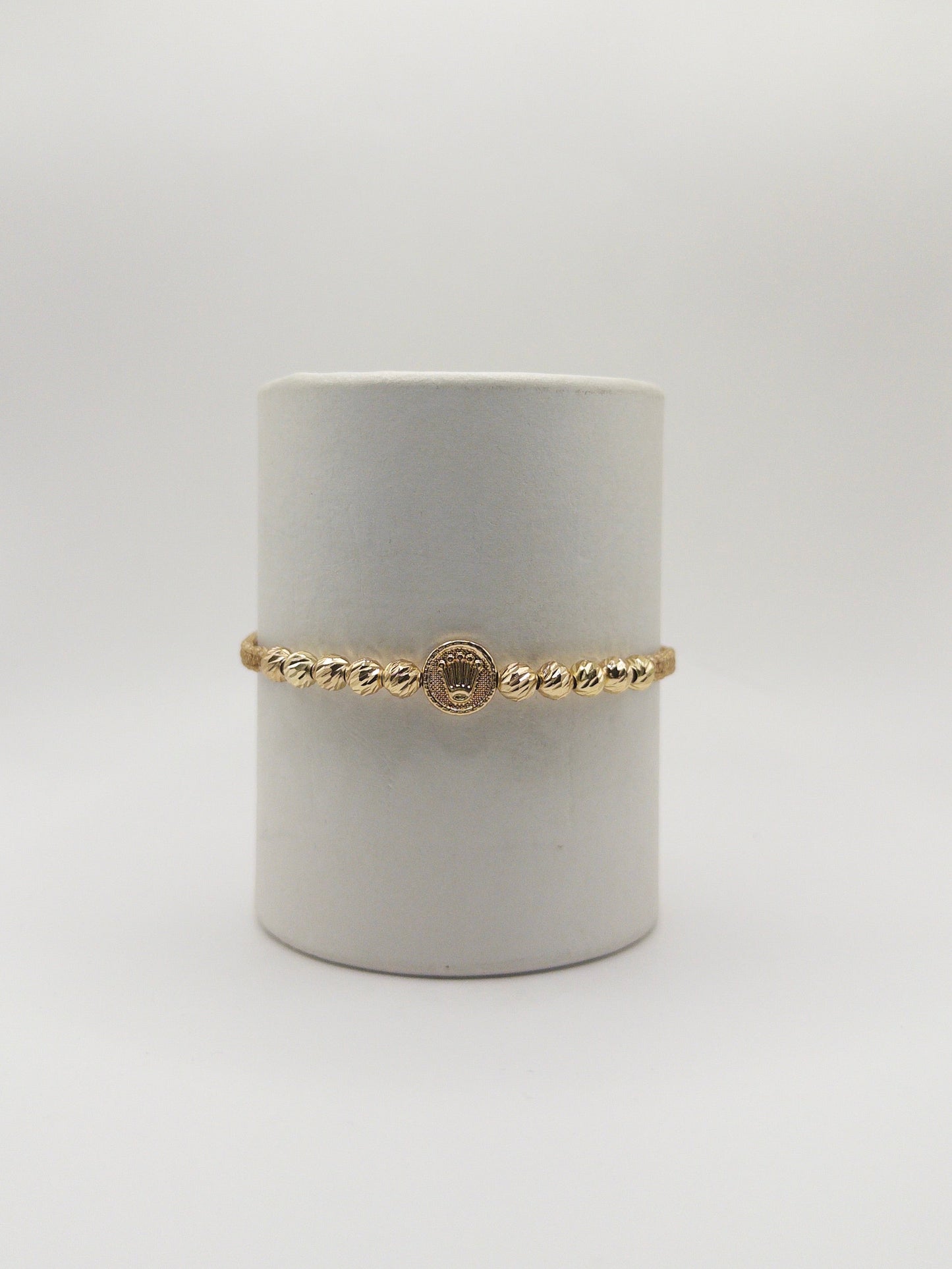 TEJIDA ROLEX BALINES #5 DIAMANTADOS ORO LAMINADO 18K