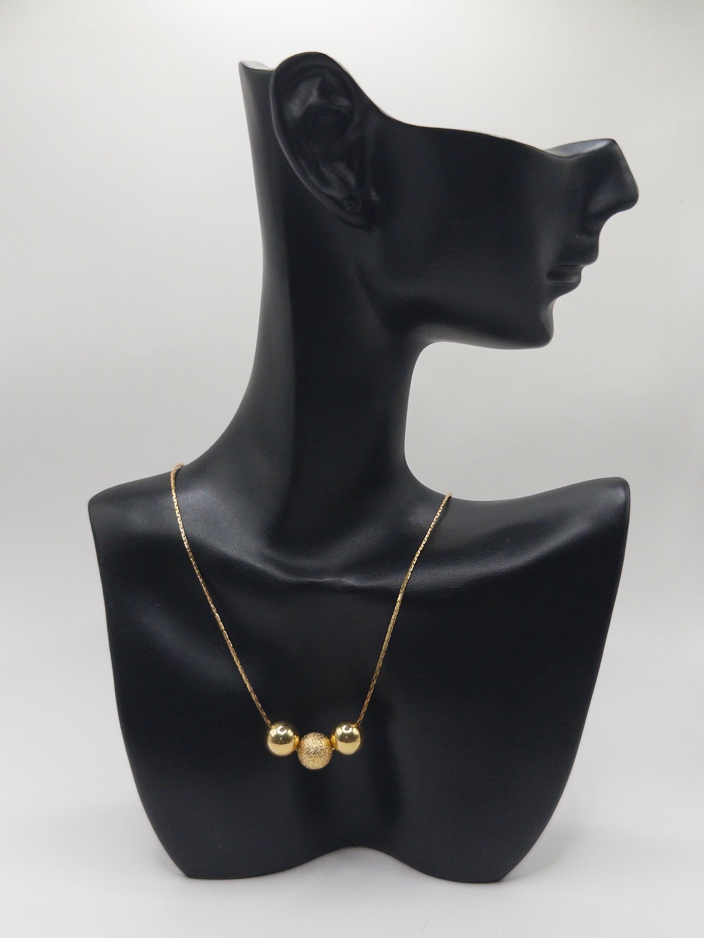 CADENA CABELLO DE ANGEL 45CM ORO LAMINADO 18K