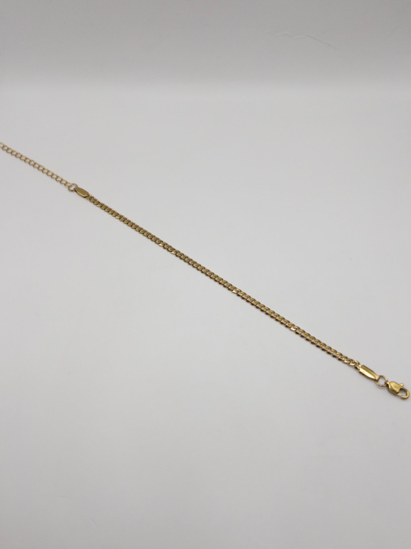 PULSERA CUBANA MUJER ORO LAMINADO 18K
