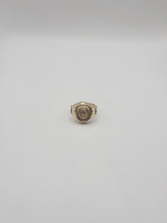 ANILLO VIRGEN TALLA 7 ORO LAMINADO 18K