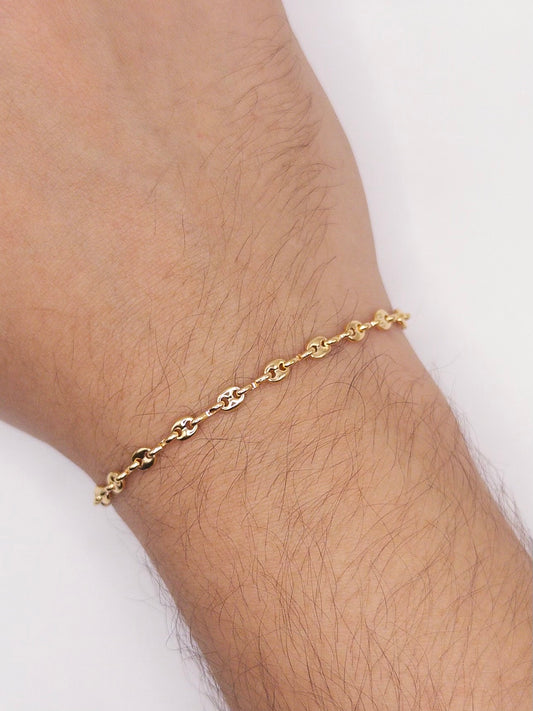 PULSERA GUCCI 20CM ORO LAMINADO 18K
