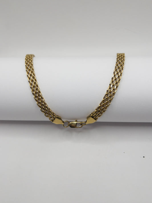 CADENA CHINESCA HOMBRE ORO LAMINADO 18K