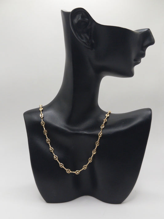 CADENA GUCCI 60CM ORO LAMINADO 18K