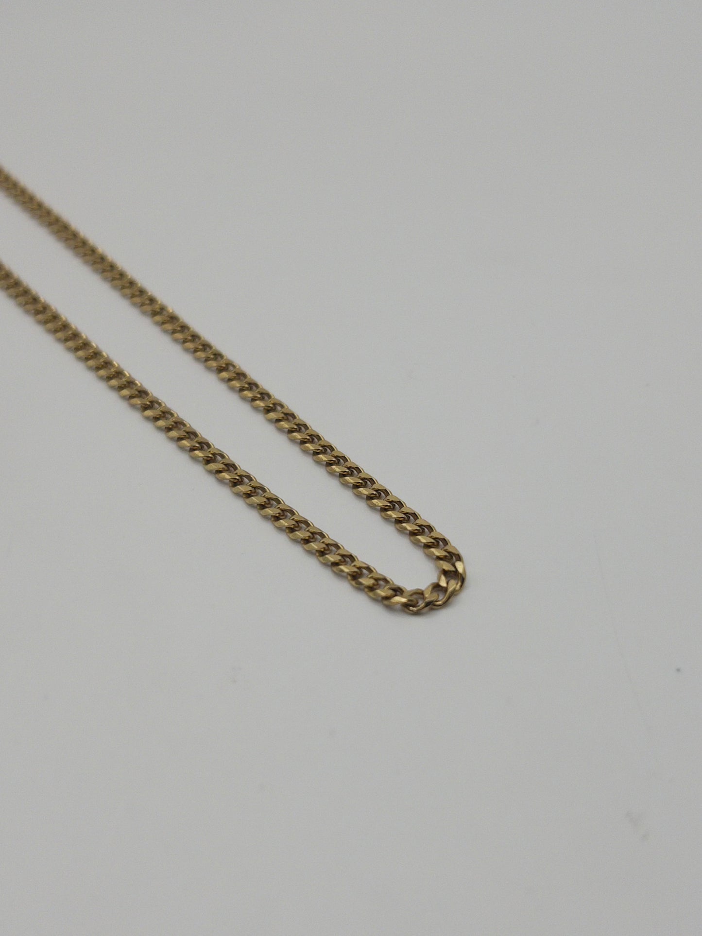 CADENA CUBANA HOMBRE ORO LAMINADO 18K