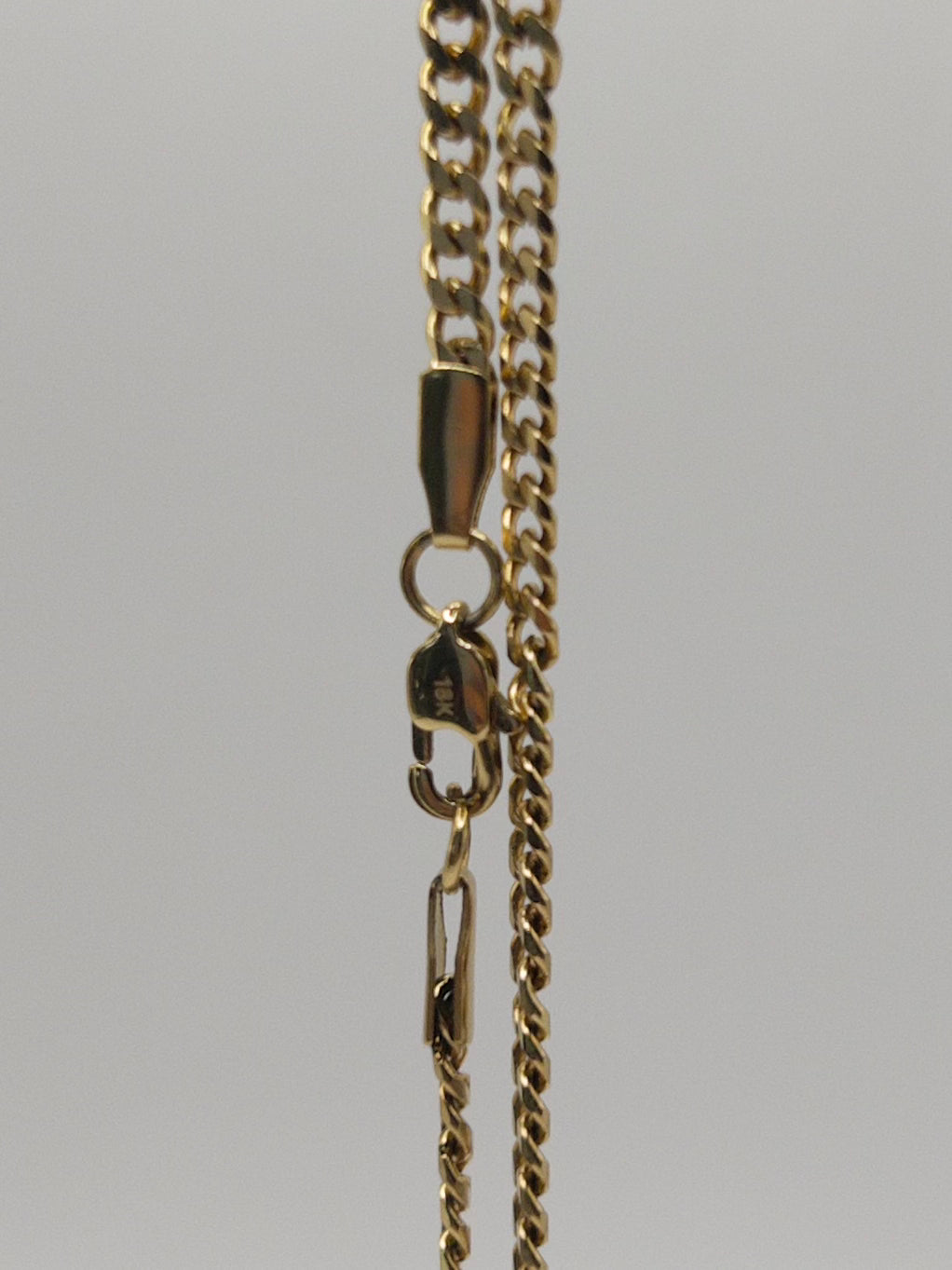 CADENA CUBANA HOMBRE ORO LAMINADO 18K