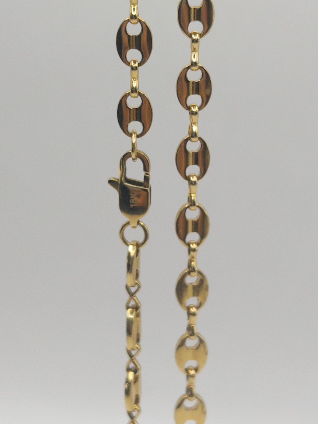 CADENA GUCCI HOMBRE ORO LAMINADO 18K