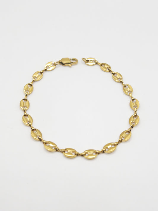 PULSERA GUCCI HOMBRE ORO LAMINADO 18K