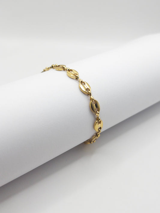 PULSERA GUCCI HOMBRE ORO LAMINADO 18K