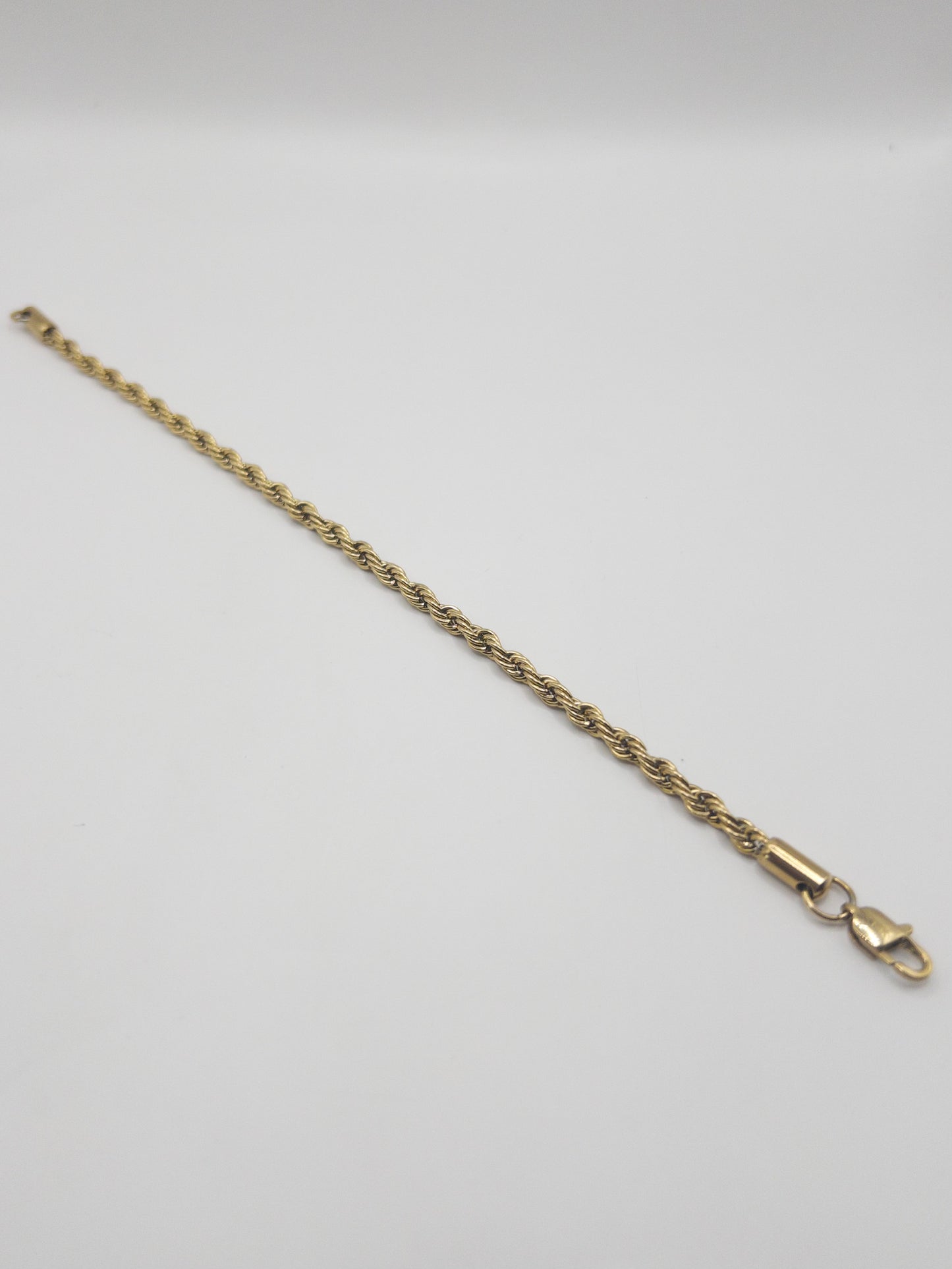PULSERA LAZO HOMBRE ORO LAMINADO 18K
