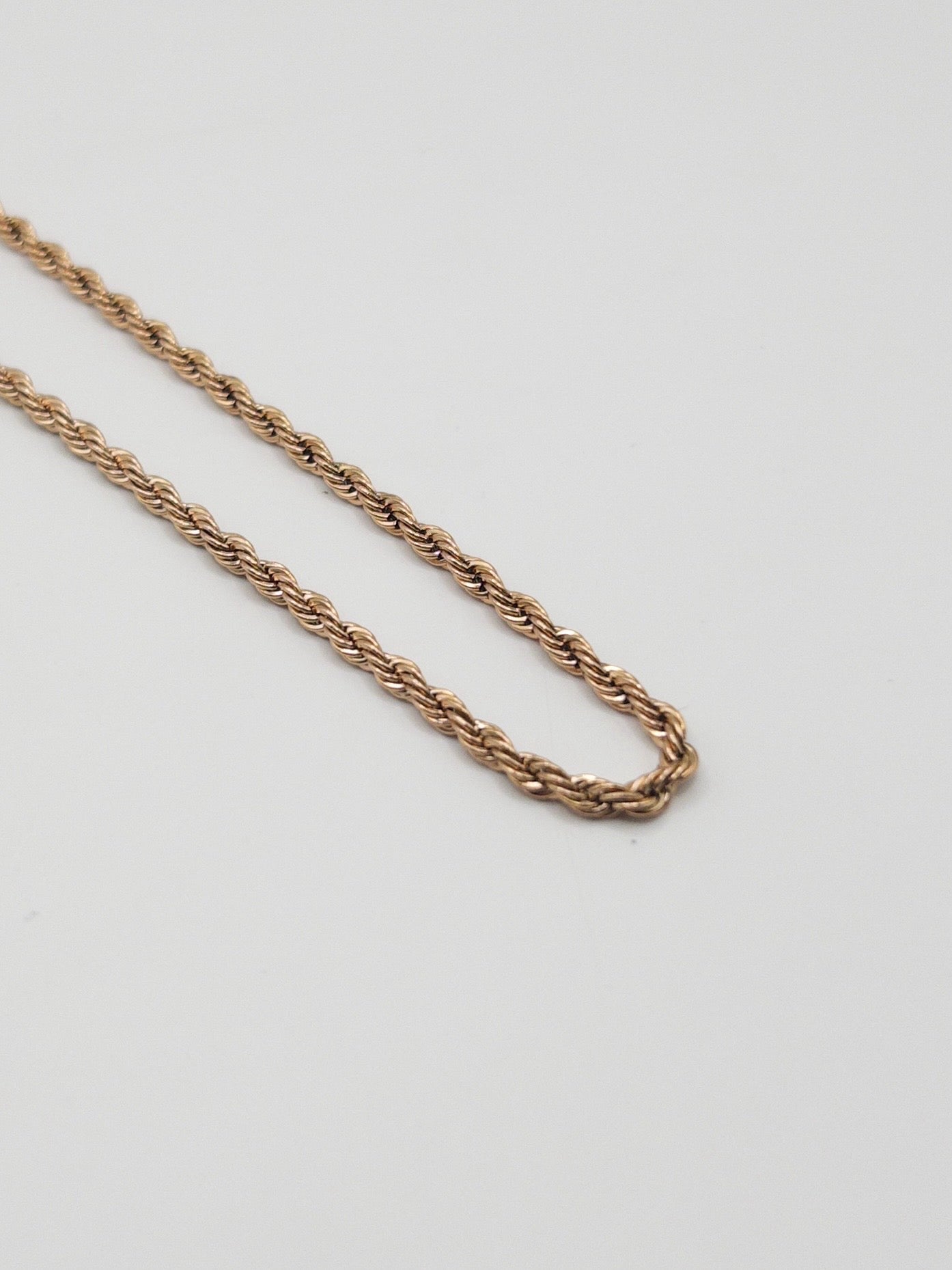 CADENA LAZO ROSA MUJER ORO LAMINADO 18K