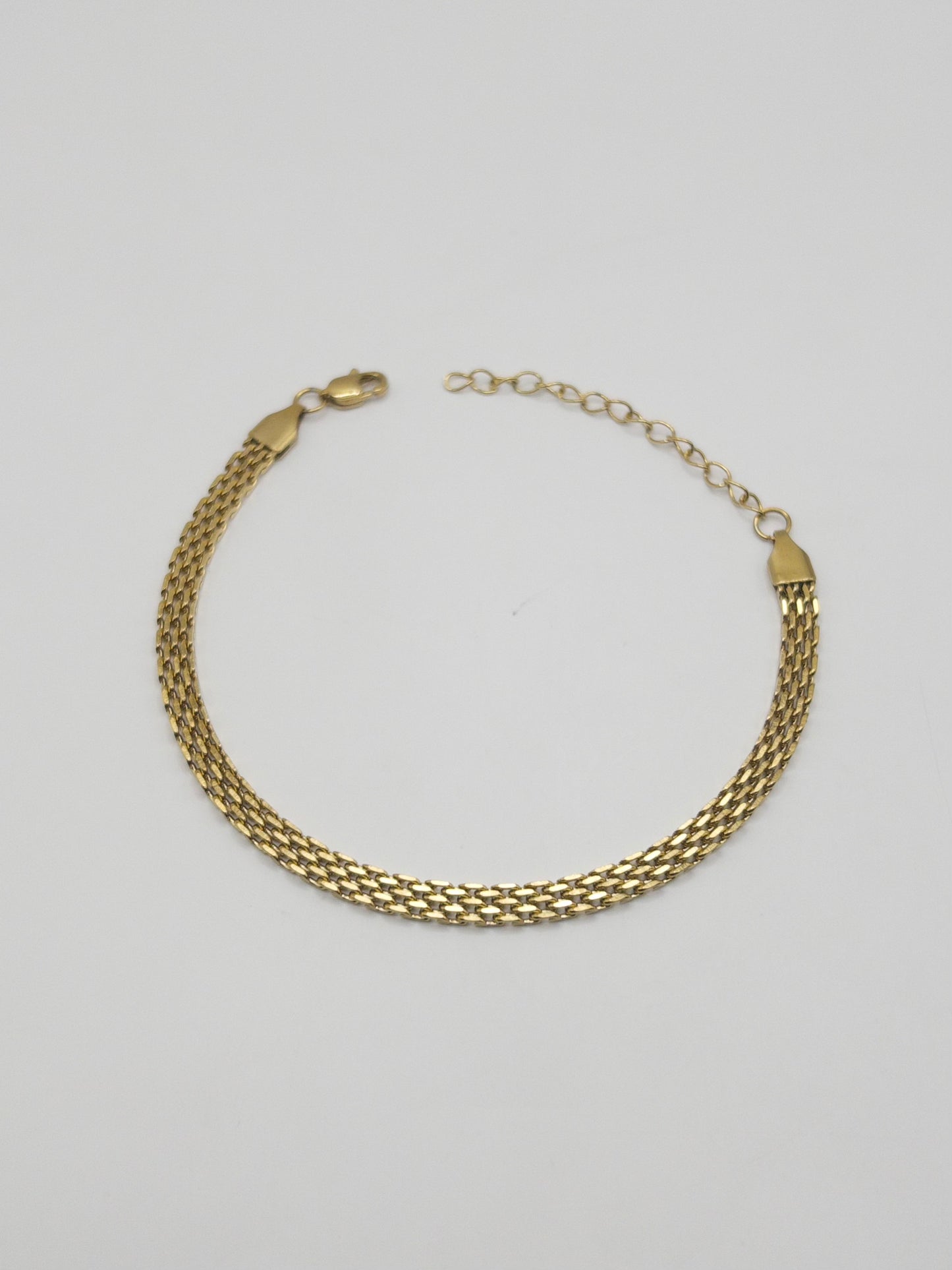 PULSERA CHINESCA MUJER ORO LAMINADO 18K
