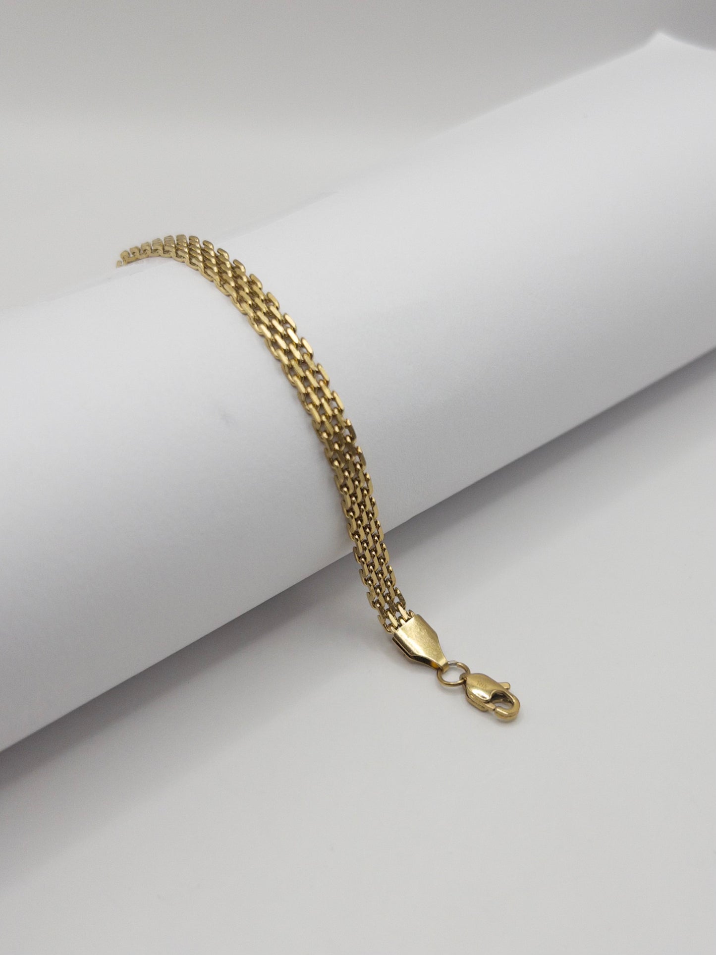 PULSERA CHINESCA MUJER ORO LAMINADO 18K