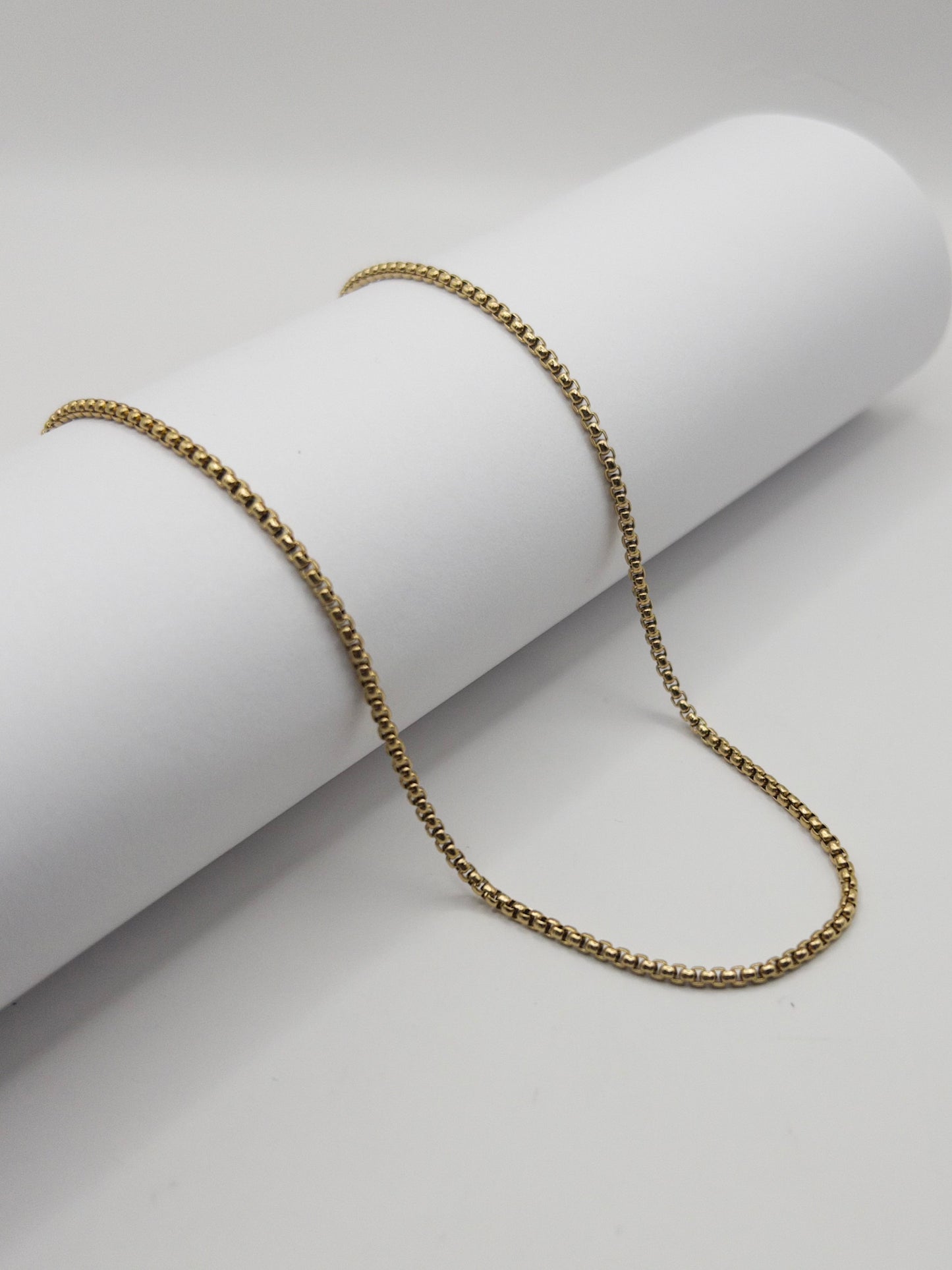 CADENA VENECIANA MUJER ORO LAMINADO 18K