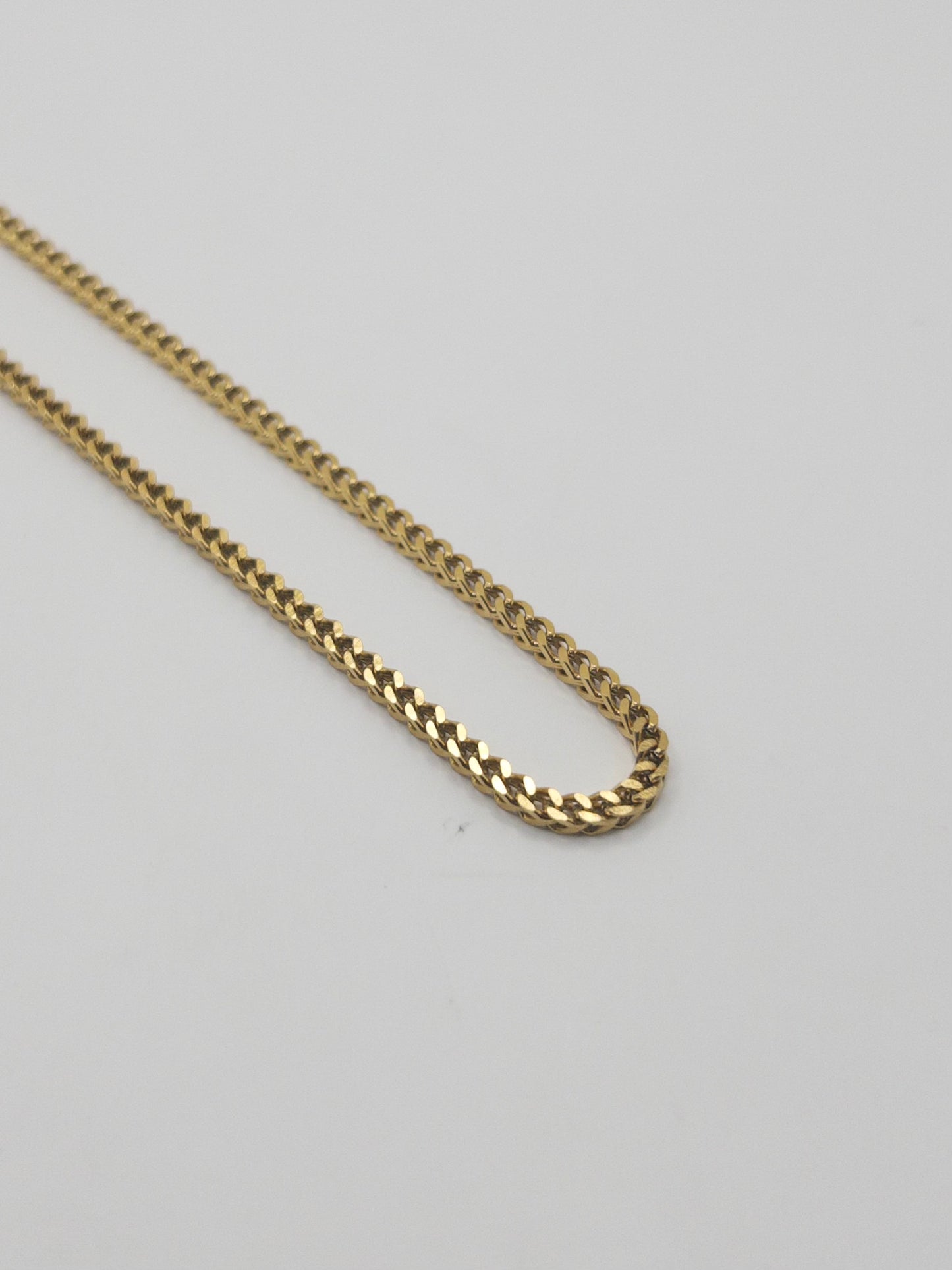 CADENA FRANCO MUJER ORO LAMINADO 18K