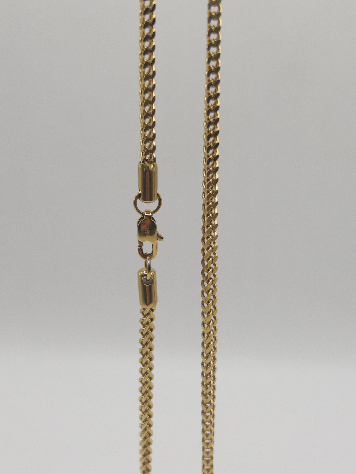 CADENA FRANCO MUJER ORO LAMINADO 18K