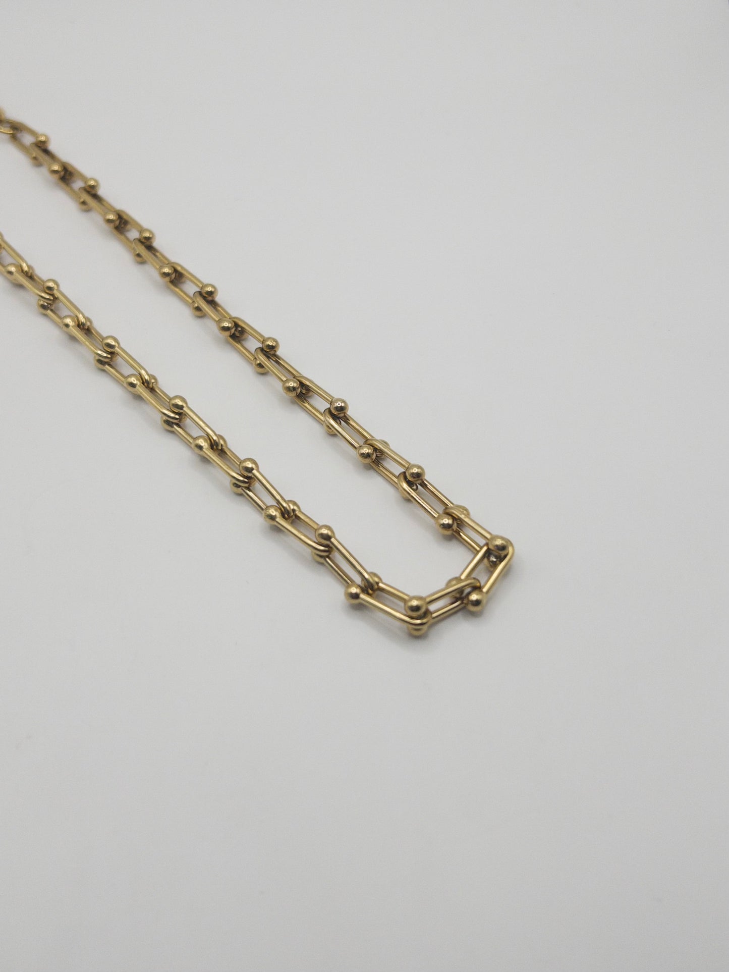 CADENA ANCLA MUJER ORO LAMINADO 18K