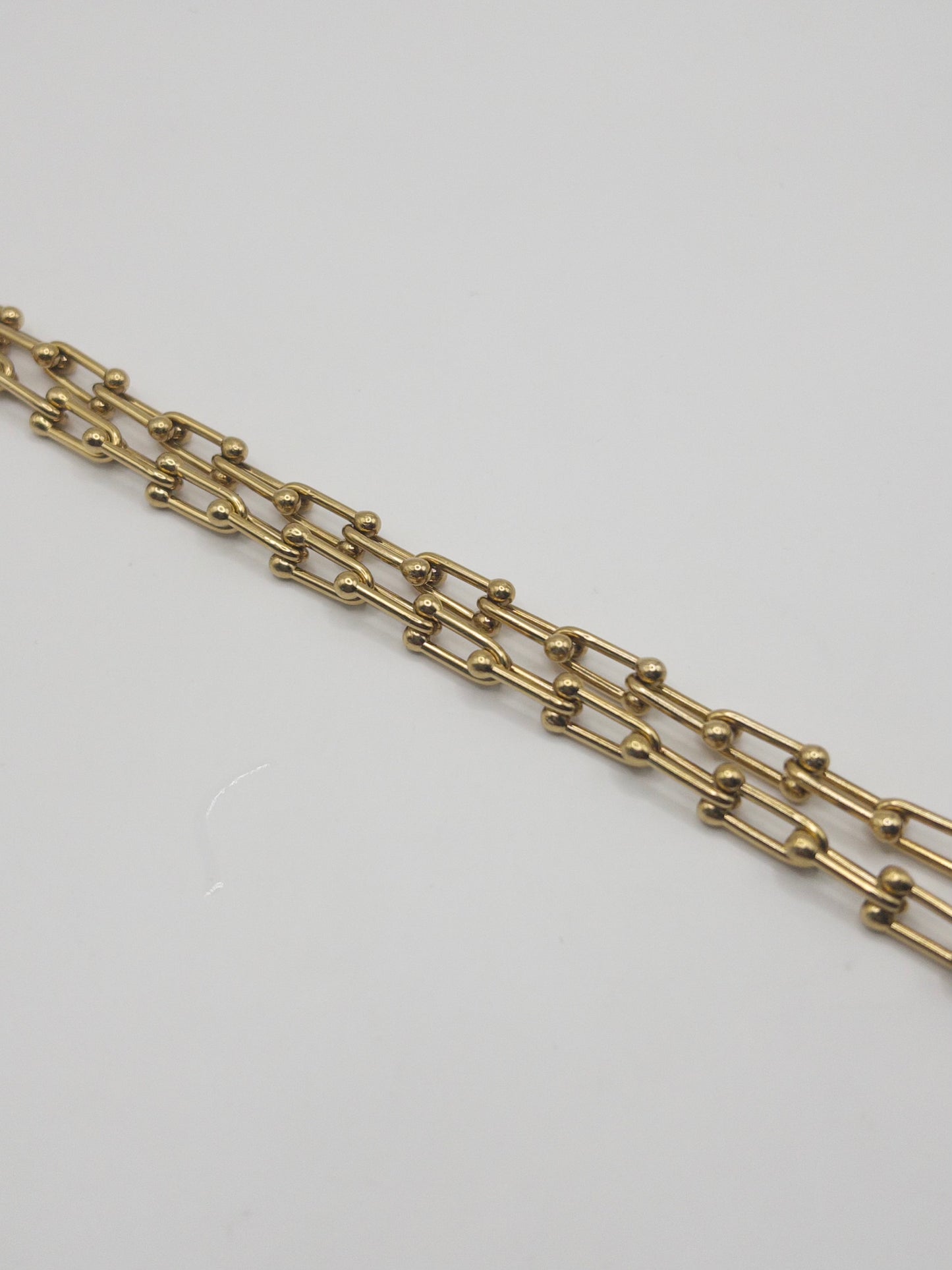 CADENA ANCLA MUJER ORO LAMINADO 18K