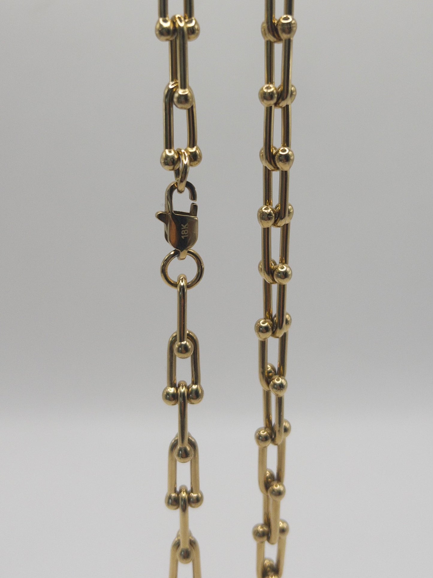 CADENA ANCLA MUJER ORO LAMINADO 18K