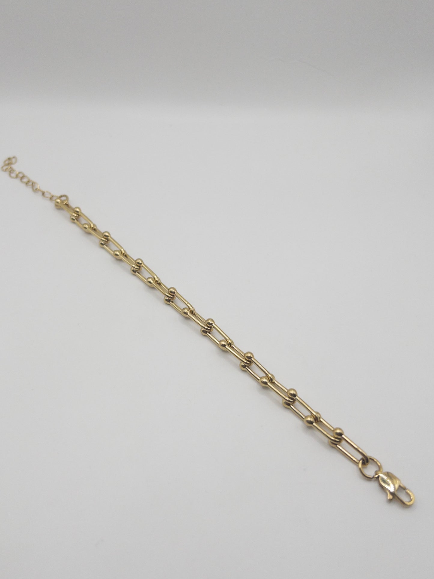 PULSERA ANCLA MUJER ORO LAMINADO 18K