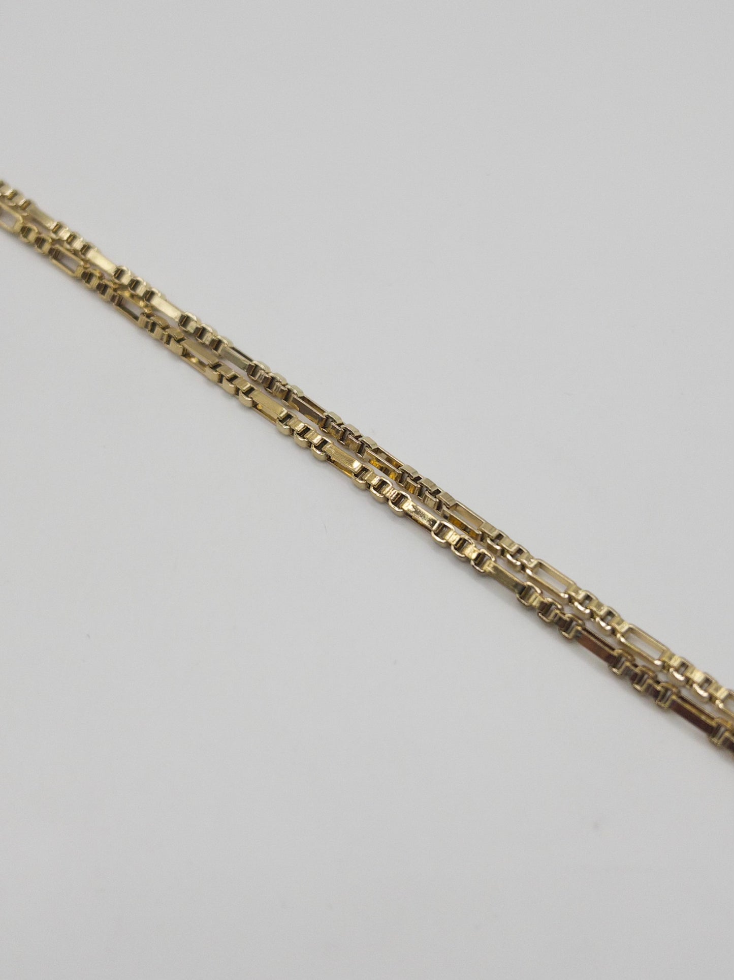 CADENA CUBOS MUJER ORO LAMINADO 18K